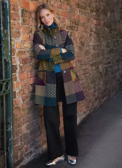 Gemma Coatigan in Harvest Multi